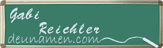 Gabi Reichler Visitenkarte